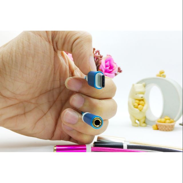 [Mã ELMSM3 giảm 20K đơn bất kì] Jack chuyển đổi Type C to 3.5mm for Xiaomi, Huawei, Sony
